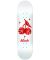 Real. Nicole High Roller Twin Nose Deck. White.