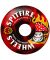 Spitfire. F4 99a. Shroom Classic Full Shape Wheels. Black/Red Swirl.