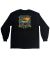808 Skate. Yota Pickup Longsleeve T-Shirt. Black. Artwork by Adam Tompkison.