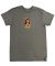 808 Skate. Dirty 30 T Shirt. Grey.