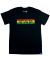 808 Skate. Co Pilot T Shirt. Black.
