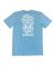 adidas x Krooked T Shirt. Blue.
