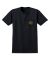 Anti Hero. Outline Hero Pocket T Shirt. Black.