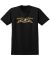 Anti Hero. Classic Eagle T-Shirt. Black/Black Multi.