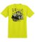Anti Hero. Anri Heiro Pocket T Shirt. Safety Green.