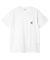 Carhartt WIP. Pocket T-Shirt. White.
