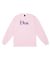 Dime. Classic Logo LS T Shirt. Pink.
