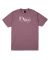 Dime. Chilling Logo T Shirt. Mauve.
