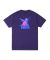 Dime. Angle T Shirt. Purple.