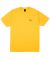 Dime. Classic Logo Embroidered Tee. Gold.