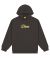 Dime. Pixel Cursive Hoodie. Black.