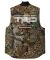 HUF x TRD. TRD Zip Up Vest. Camo/3M Print.