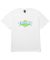 HUF x Thrasher Logo T-Shirt. White.