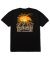 HUF x Thrasher Meltdown T-Shirt. Black.