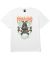 HUF x Thrasher Goat Luau T-Shirt. White.