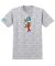 Krooked. Mermaid Tee. Ash / Multicolor.