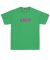 Limosine. Pink Bubz T-Shirt. Bright Green.