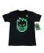 Spitfire. Big Head Glow Youth T Shirt. Black.
