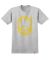 Spitfire. Bighead Youth Tee. Grey/ Yellow.