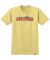 Spitfire. Flash Fire Youth T Shirt. Banana/ Red.