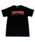 Thrasher Outlined T Shirt. Black.