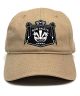 808 Skate. Crest Strapback Hat. Khaki.