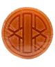 808 Skate. Medallion Wax. Orange.