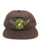 Spitfire x Anti Hero. Classic Eagle Snapback Hat. Brown.