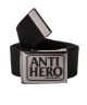 Anti Hero. Reserve Belt. Silver/ Black.
