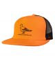 Anti Hero. Basic Pigeon Trucker Hat. Orange/ Black.