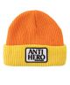 Anti Hero. Reserve Patch Beanie. Orange/ Yellow.