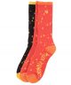 Anti-Hero. Grimple Stix 3 Pack Socks. Red/Orange.