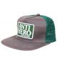 Anti-Hero. Reserve Snapback. Charcoal/Dark Green.