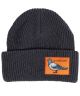 Anti Hero. Pigeon Cuff Beanie. Charcoal.