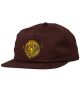 Anti-Hero. Grimple Stix Snapback. Dark Brown.