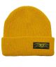 Anti-Hero. Stock Eagle Beanie. Gold.