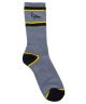 Anti-Hero. Basic Pigeon Socks. Grey/Yellow.