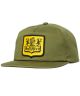 Anti-Hero. Coat of Arms Snapback Hat. Olive.