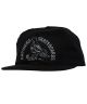 Anti-Hero. Clubhouse Snapback Hat. Black.