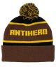 Anti-Hero. Ice Cold Beanie. Brown/ Yellow.