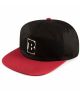 Baker. Capital B Snapback. Black/Red.