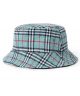 Butter. Plaid Reversible Bucket Hat. Navy/Forest/White.