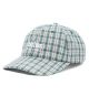 Butter Goods. Equipment Plaid 6 Panel Hat. Forest Green.