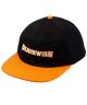 Deathwish. Carpenter Snapback. Black/Orange.