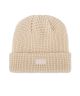 Dime. Classic Waffle Beanie. Cream.