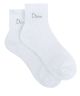 Dime. Classic Socks. White.