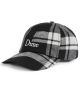 Dime. Plaid Cap. Black.