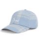 Dime. Plaid Cap. Light Blue.