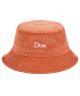 Dime. Cord Bucket Hat. Rust.