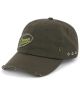 Dime. Podium Low Strapback Hat. Olive.